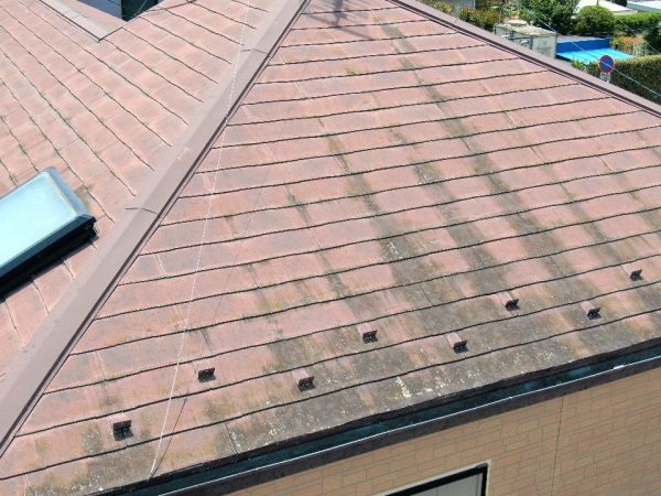 さいたま市にて屋根塗装の施工前写真